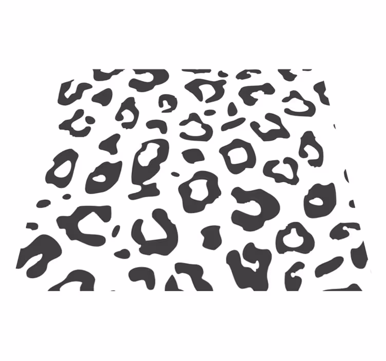 Vinil podovi otisak životinja crni leopard - TenStickers