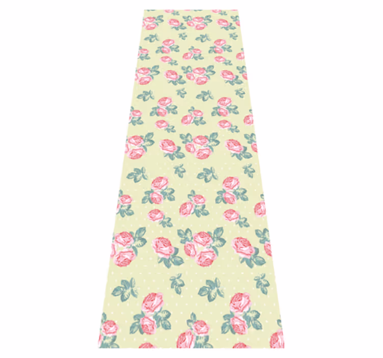 Vinil podovi spavaća soba shabby chic s točkicama - TenStickers