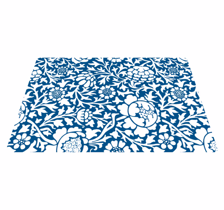 Vinil podovi priroda morska plava flora - TenStickers