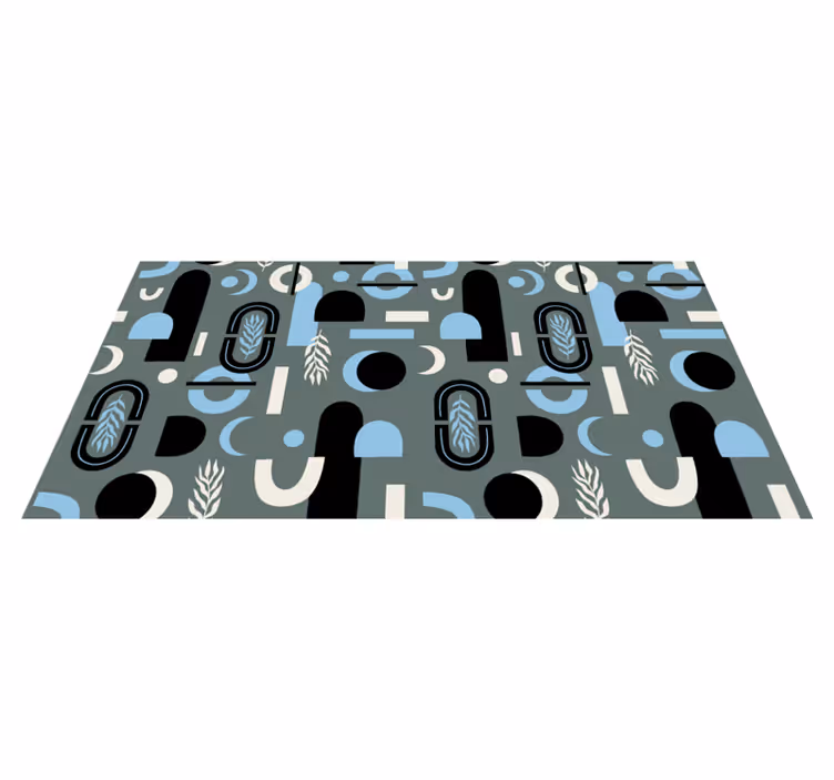 Vinil podovi geometrijski apstraktni uzorak - TenStickers