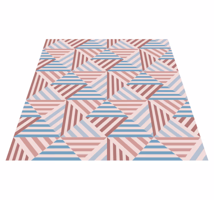 Vinil podovi geometrijski apstraktni trokuti - TenStickers