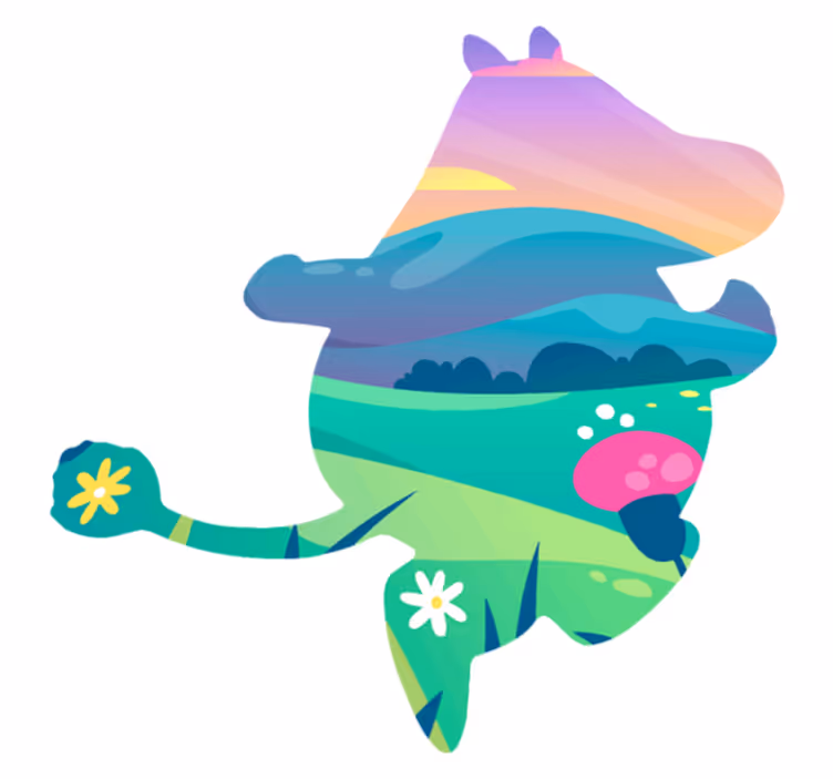 Vinil podovi djeca moomin svijet - TenStickers