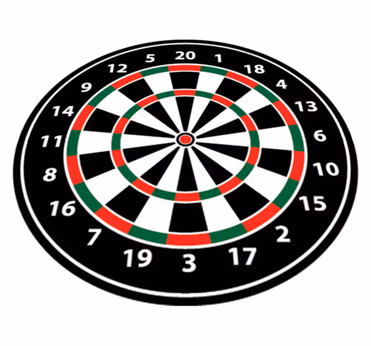 Vinil podovi igre s ljepljivom mete za streličarstvo - TenStickers