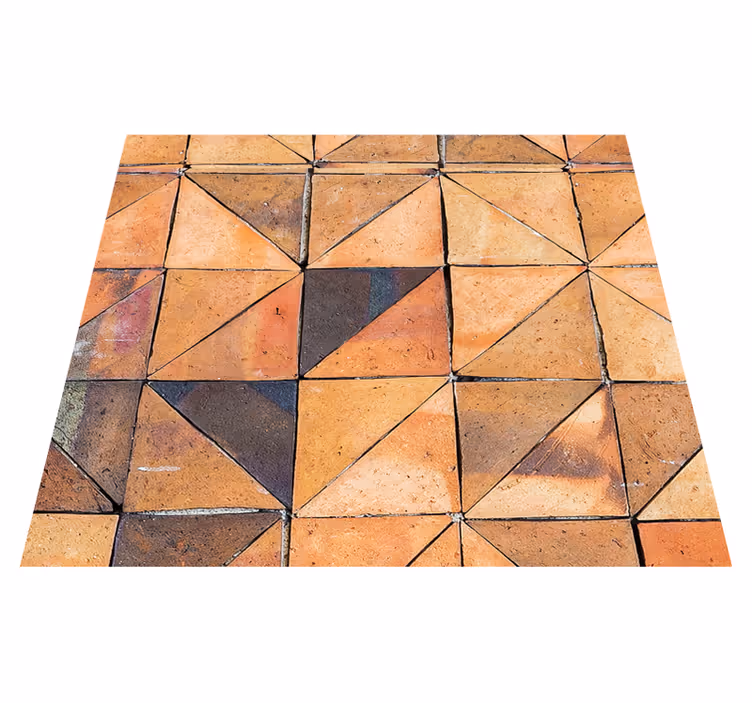 Vinil podovi za kupatilo stone vintage - TenStickers