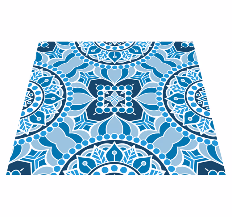 Vinil podovi za kupatilo u mandala stilu - TenStickers