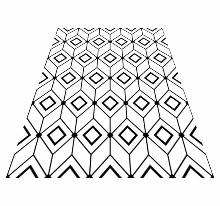Vinil podovi geometrijski moderni dijamantni elementi - TenStickers