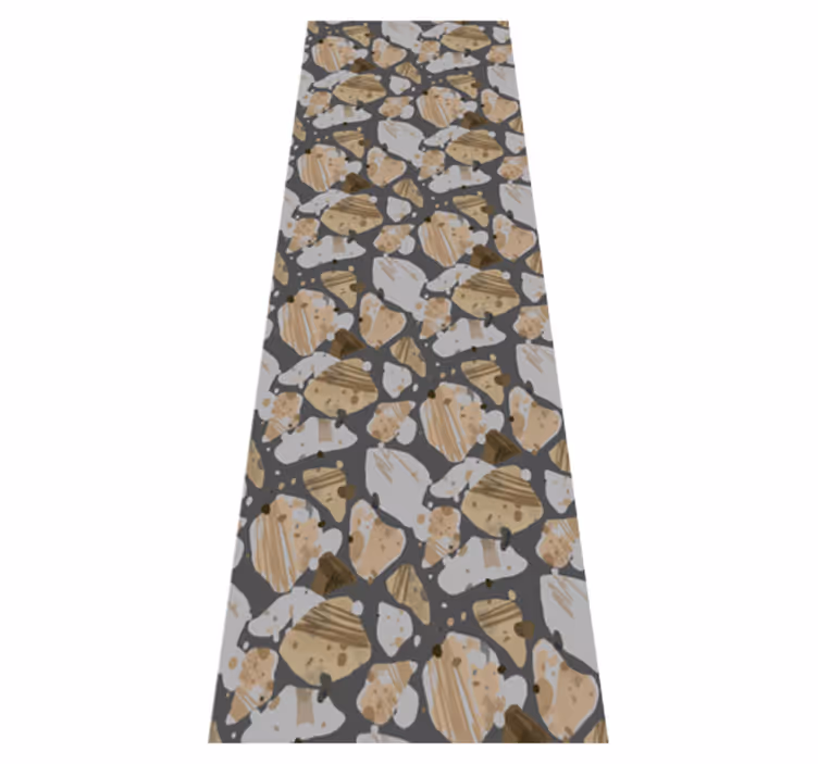 Vinil podovi spavaća soba cement terrazzo uzorak - TenStickers