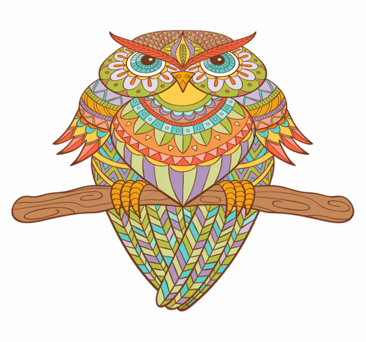Vinil podovi spavaća soba ave huichol - TenStickers