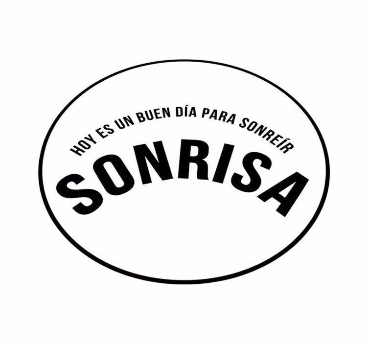 Vinil podovi spavaća soba sonrisa - TenStickers