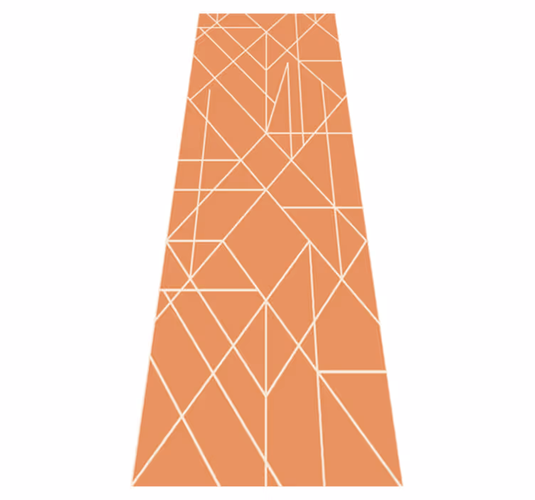 Vinil podovi skandinavski geometrijski mozaik apex - TenStickers