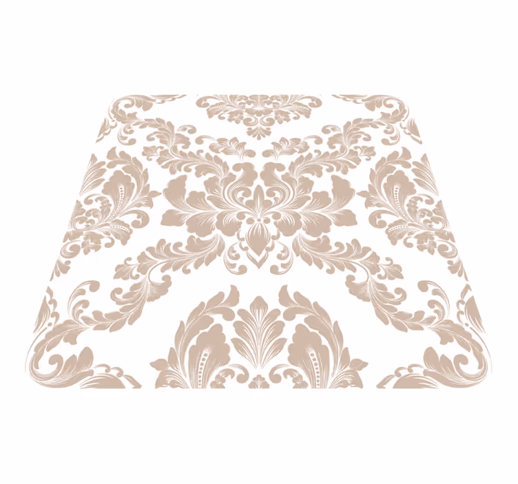 Vinil podovi berba s damask uzorkom - TenStickers