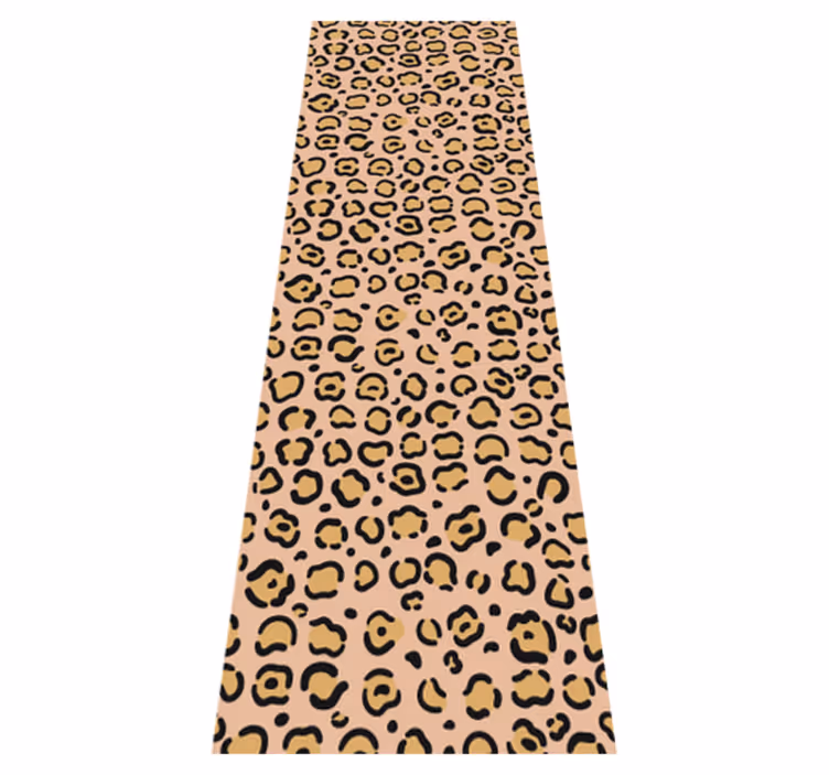 Vinil podovi životinja leopard uzorak u pastelnim bojama - TenStickers
