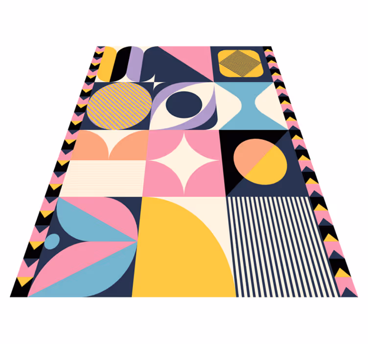 Vinil podovi moderni s geometrijskim uzorcima - TenStickers