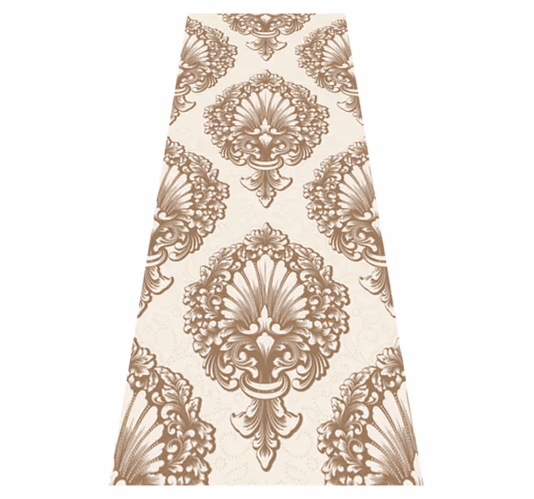 Vinil podovi berba damask stil starinski - TenStickers