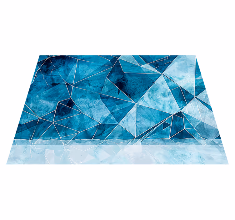 Vinil podovi tekstura fraktura azura - TenStickers