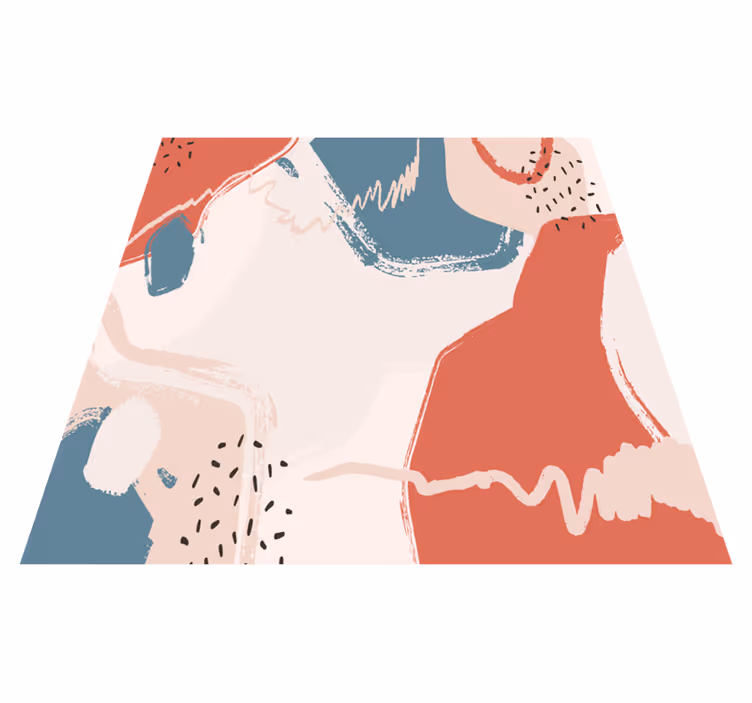 Vinil podovi geometrijski apstraktni zidni motivi - TenStickers