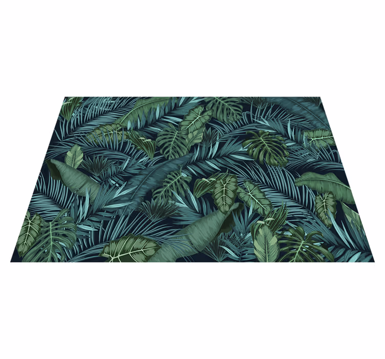 Vinil podovi zelena jungle fototapeta - TenStickers