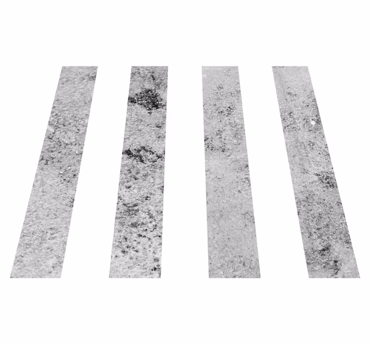 Vinil podovi vanjski tapeta - sivi stil - TenStickers
