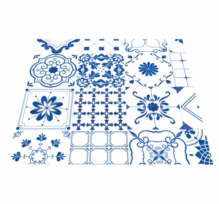 Vinil podovi vanjski nordic pločice - TenStickers
