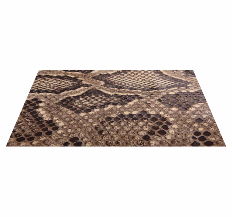 Zmijska koža animal print vinil prostirka - TenStickers