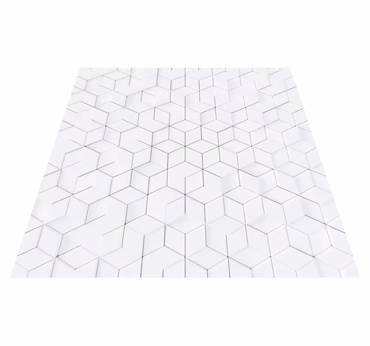 Vinil podovi geometrijski geometrijski uzorkovana površina - TenStickers
