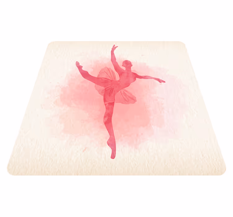 Akvarel dance vinil prostirka - TenStickers