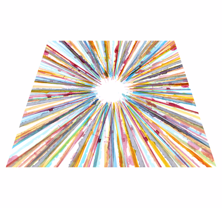 Vinil podovi geometrijski motiv blistavog praska - TenStickers