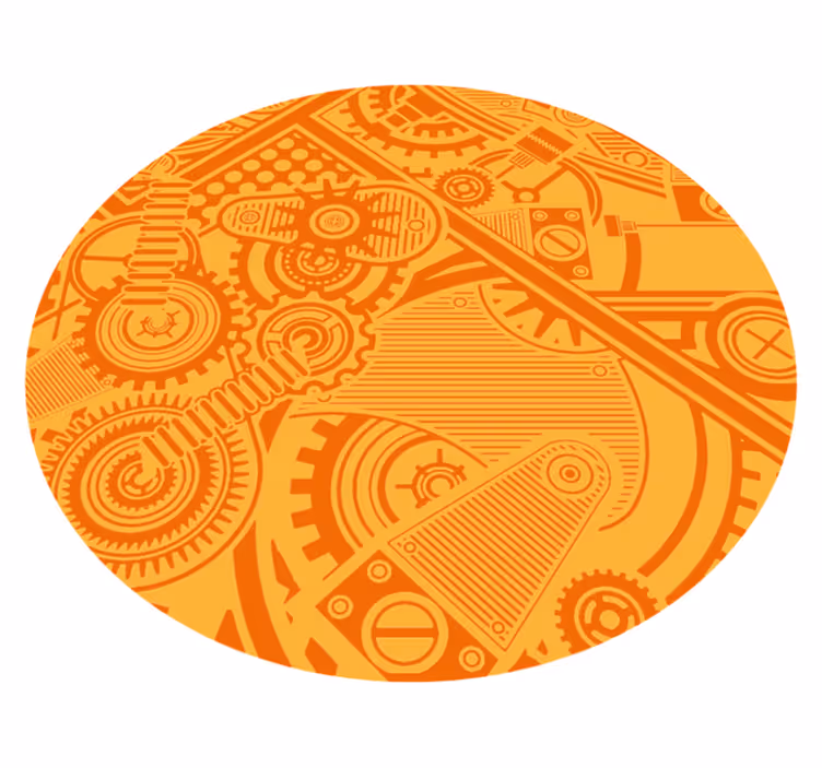 Vinil podovi igre mehanički prijenosnici - TenStickers