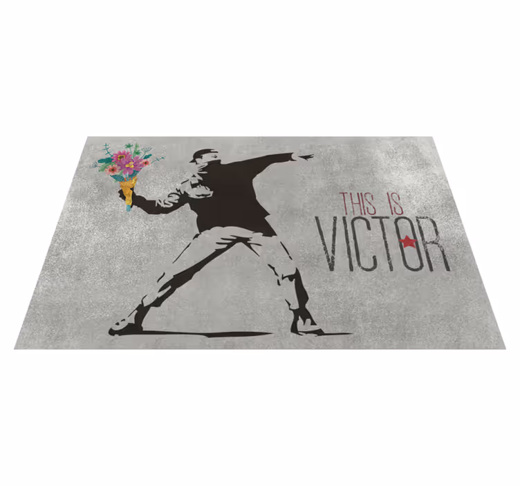 Vinil podovi s imenima personalizirani buket - TenStickers