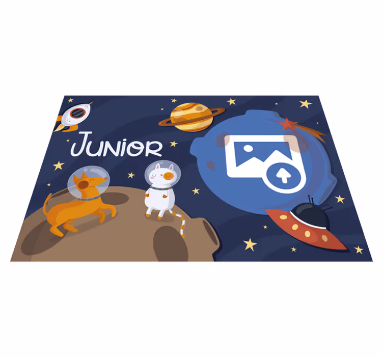 Personalizirani svemirski tepih od vina - TenStickers