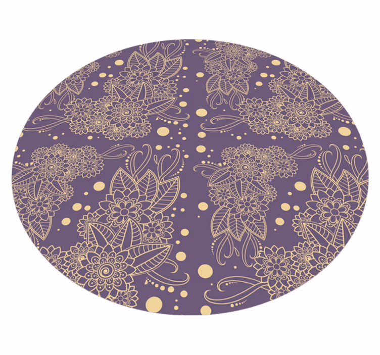 Vinil podovi mandala elegancija motiva mandale - TenStickers