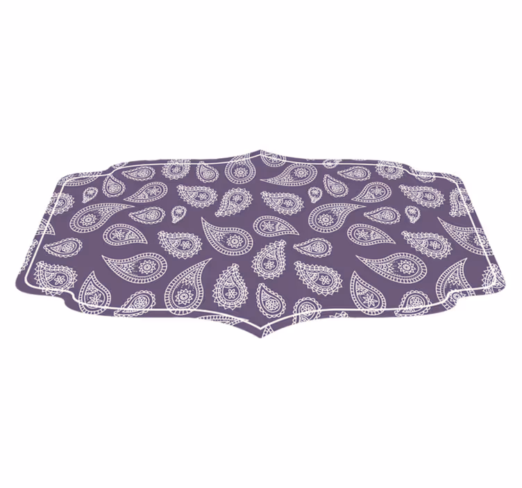 Vinil podovi mandala motiv paisley mandale - TenStickers