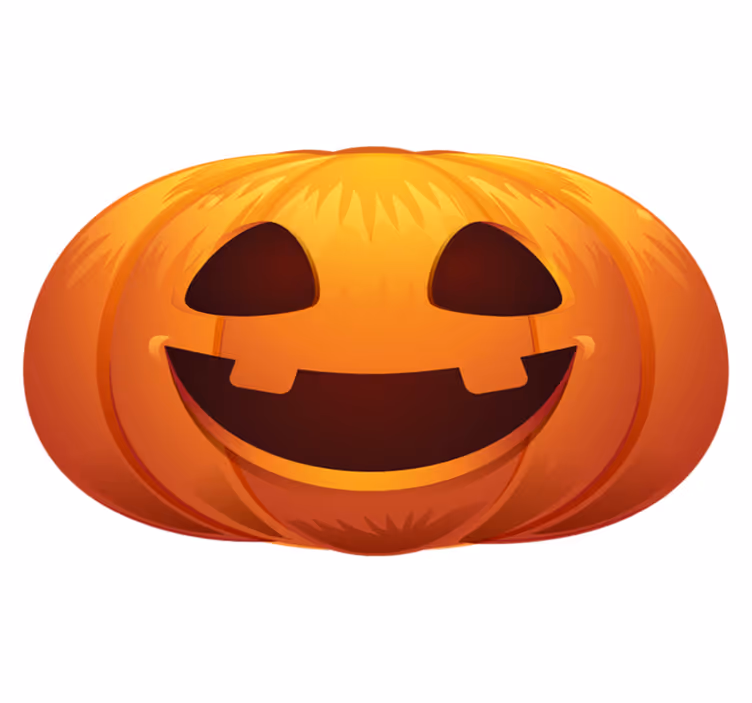 Bundeva za halloween prostirku - TenStickers