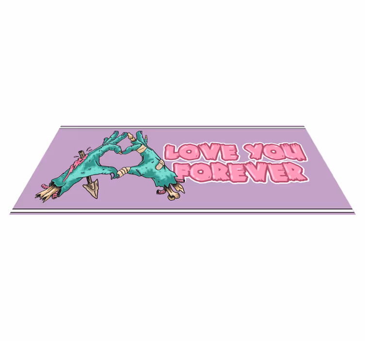 Krvave ruke dizajn vinil tepiha - TenStickers