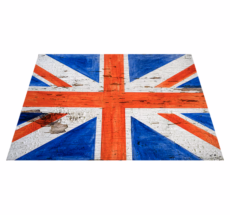 Urbani stil uk zastava moderna vinil prostirka - TenStickers