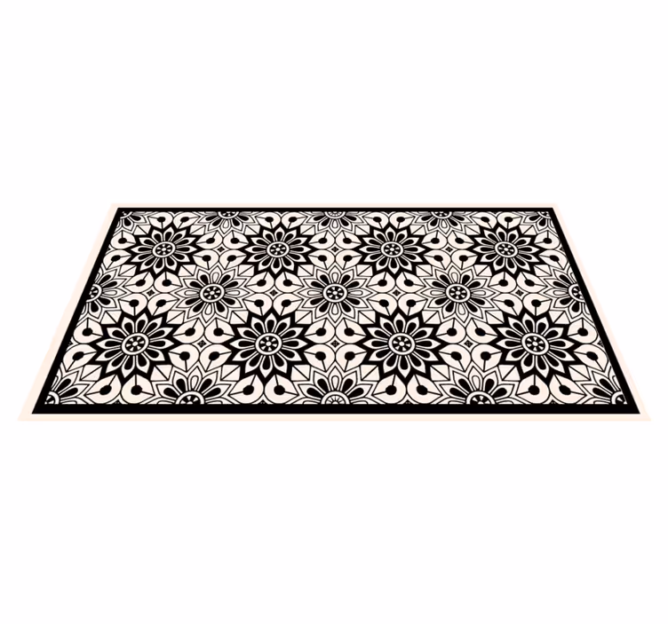 Vinil podovi mandala elegancija uzorka mandale - TenStickers