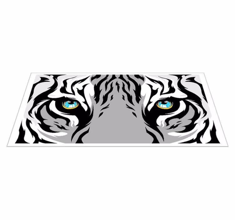 Plavi očni tigar životinjskog saga - TenStickers