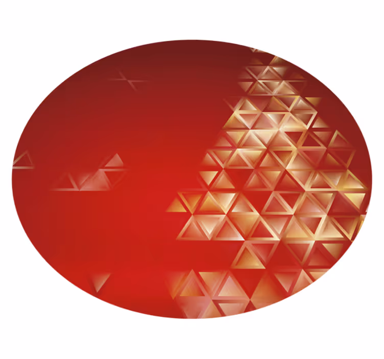 Vinil podovi geometrijski geometrijska ombre sfera - TenStickers
