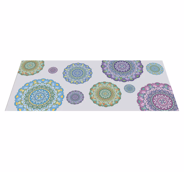 Vinil podovi mandala ansambl mandale - TenStickers