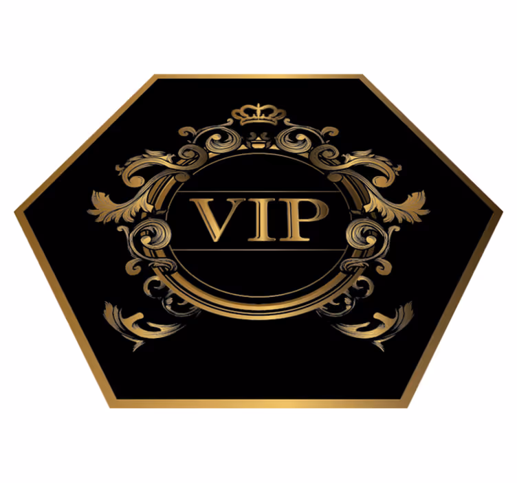 Vinil tepih vip tepih za dnevnu sobu - TenStickers