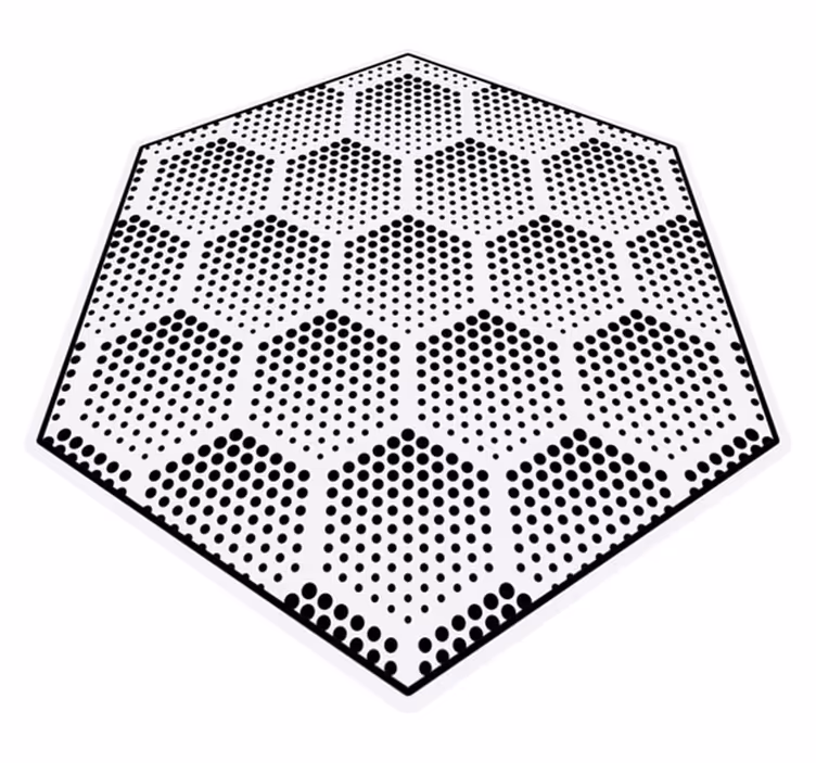Točkaste figure geometrijski sagovi - TenStickers