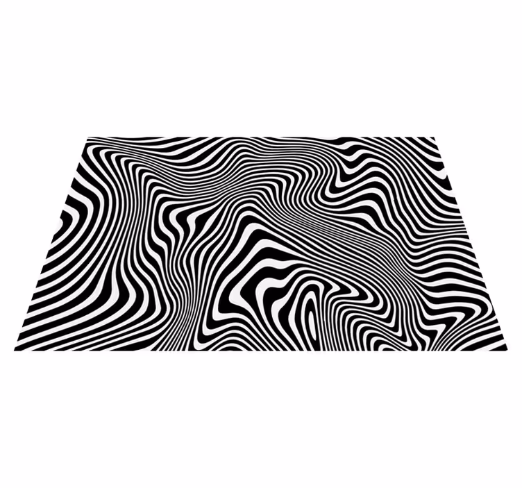 Zebra uzorak vinil prostirka - TenStickers