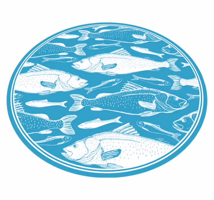 Drveni pod od uzorka morske trave - TenStickers