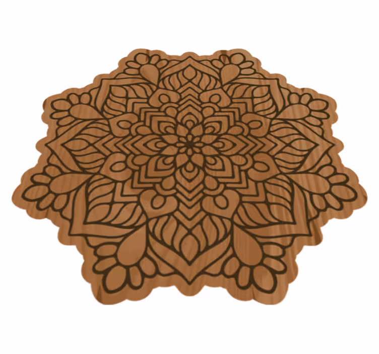 Vinil podovi mandala zamršenost mandale - TenStickers