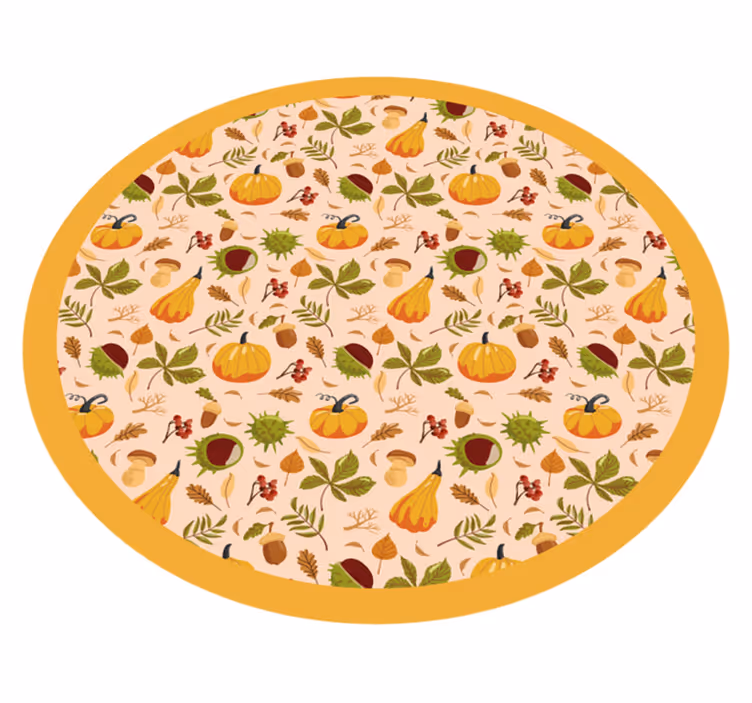 Vinil tepih za kuhinjske jesenske drvene podne obloge - TenStickers