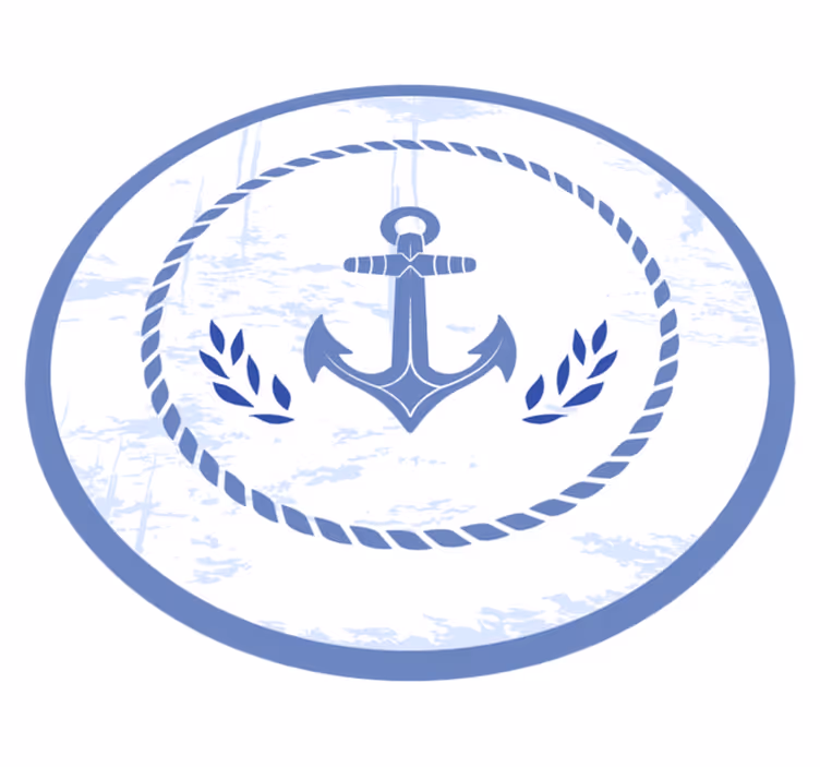 Sidrište na podu brodske kupaonice - TenStickers
