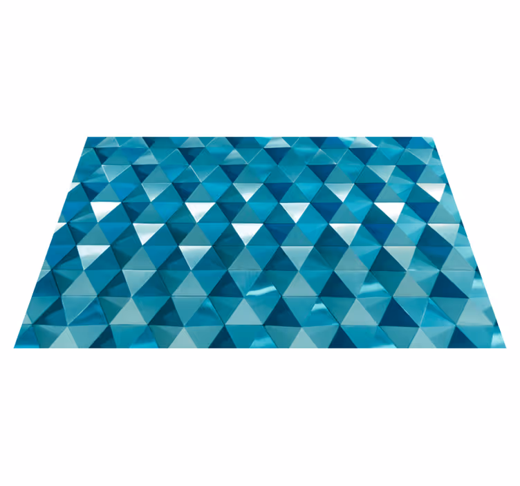Dijamantni 3d uzorak geometrijski sagovi - TenStickers
