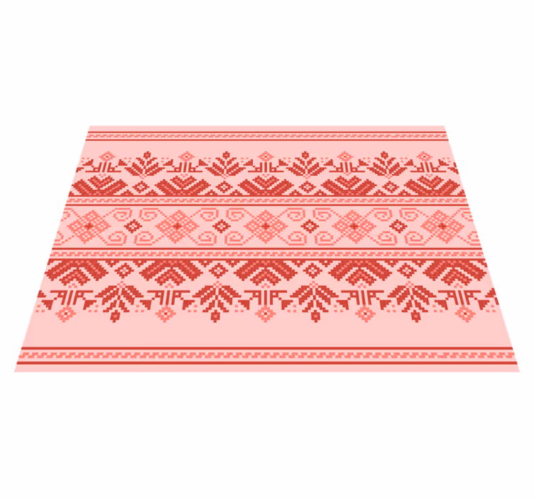 Vinil podovi mandala etnički ornamentalni uzorak - TenStickers