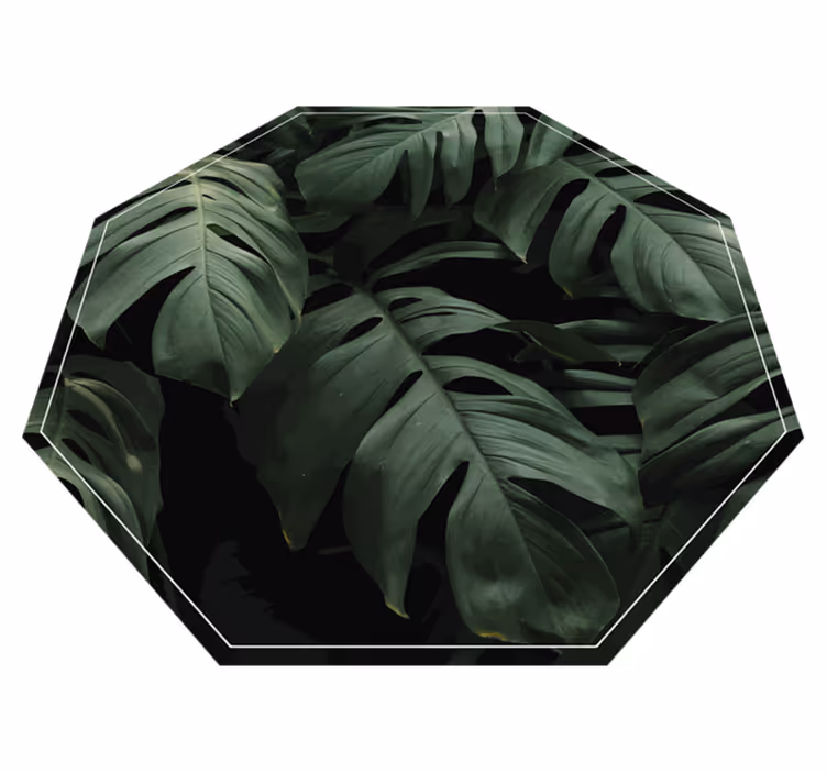 Monstera ostavlja cvjetni sag - TenStickers