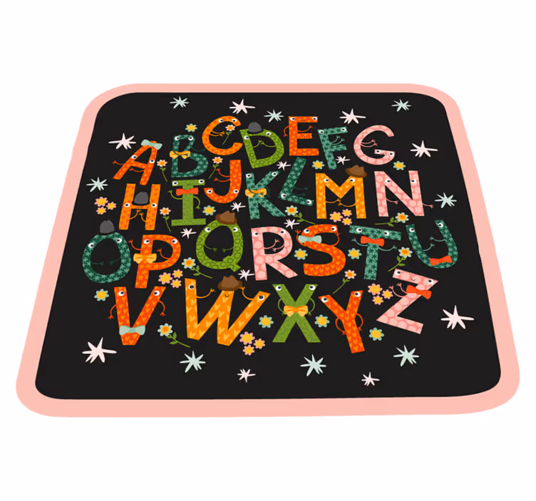 Vinil podovi abeceda abeceda začaranost - TenStickers
